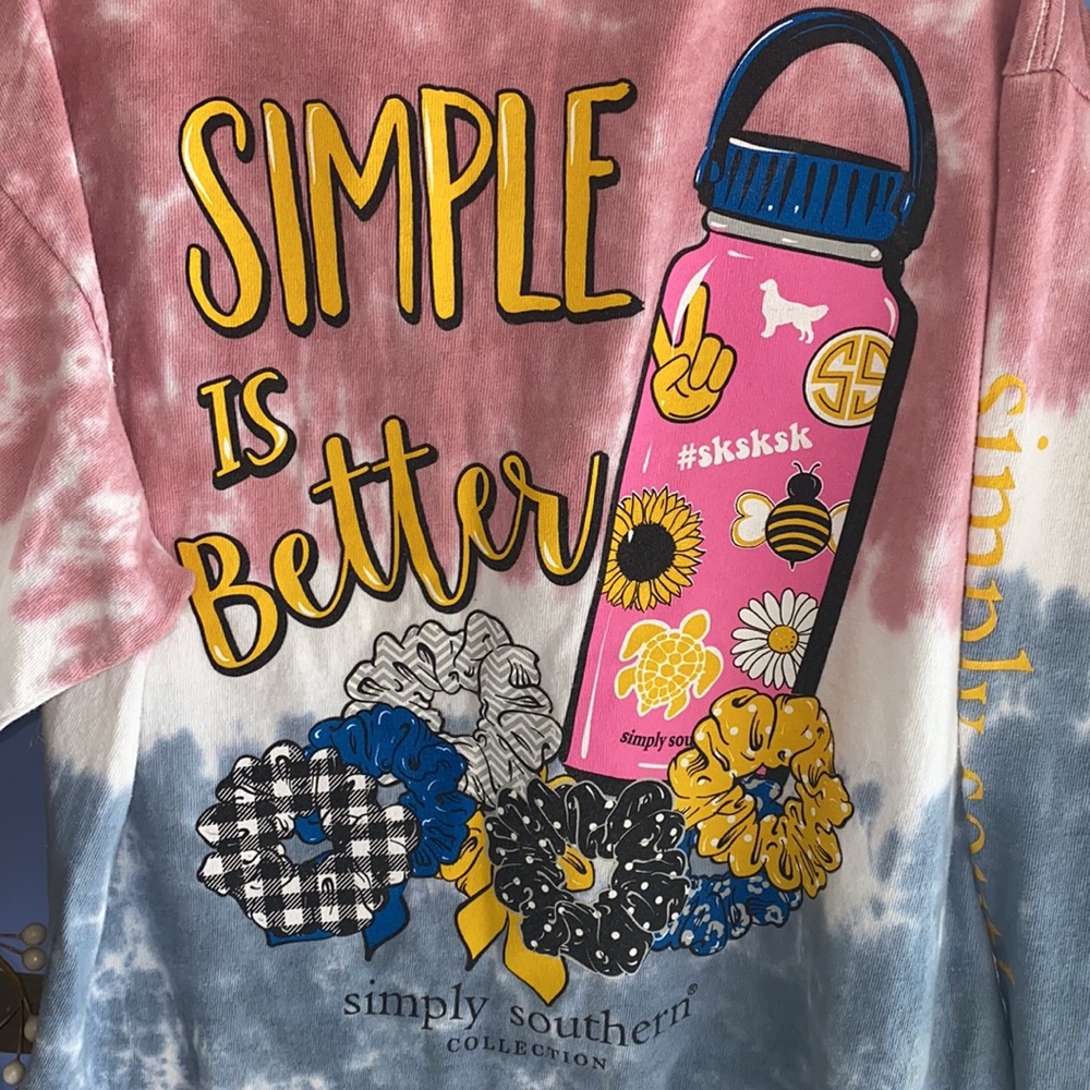 Simply Southern Tie Dye Long Sleeve T-Shirt 🎀